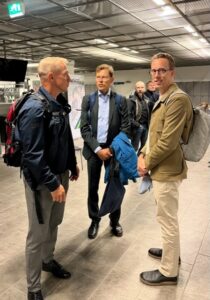 Kimmo Kanto (BF), Stefan Gustafsson (ESA BIC), Tero Vihavainen (TEM).
