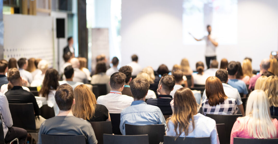 audience in the auditorium