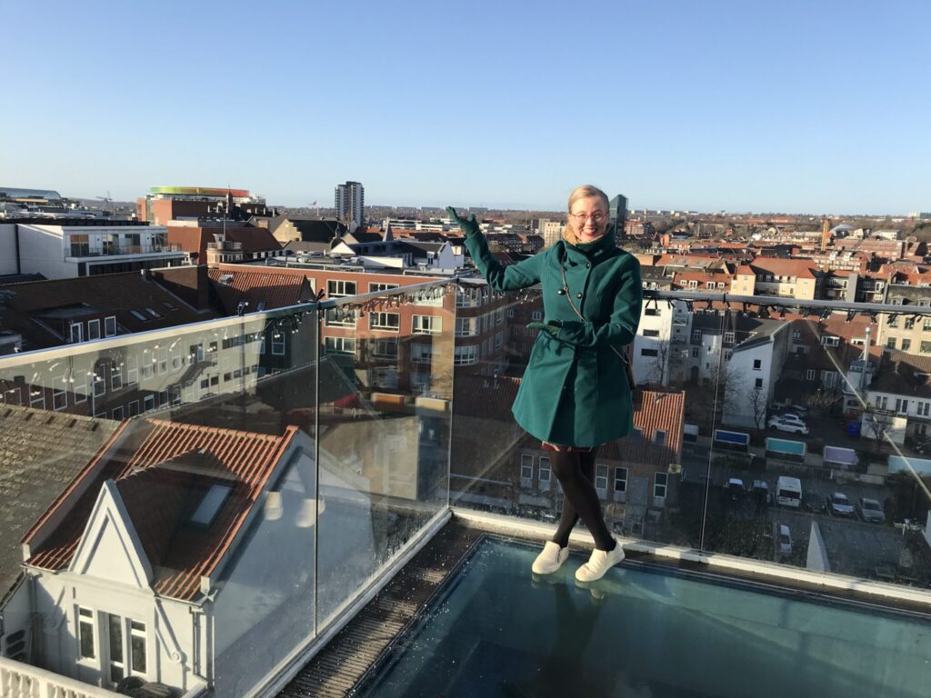 Carita Eklund visiting in Denmark